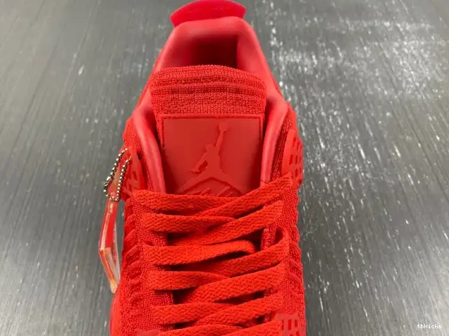 Cheap TBK Jordan AQ3559-600 Red 4 Flyknit Retro 0502